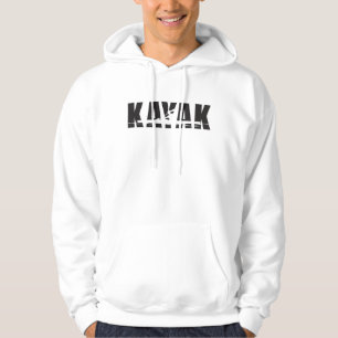 Kayaking Canoe Paddle Canoeing Funny Gift Idea Hoodie
