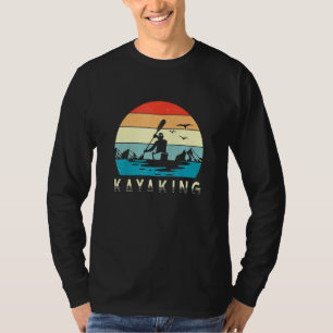Kayaking Canoeing Camping River T-Shirt