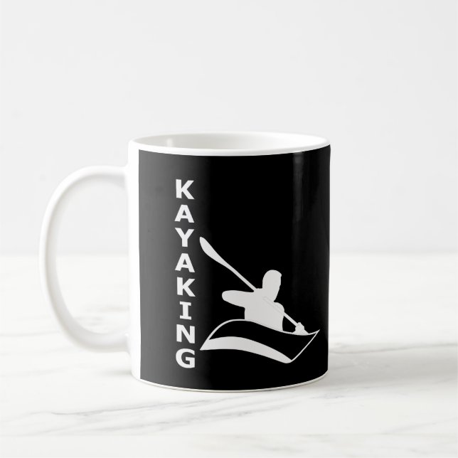 Kayaking Coffee Mug (Left)