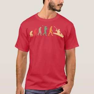 Kayaking evolution vintage  T-Shirt