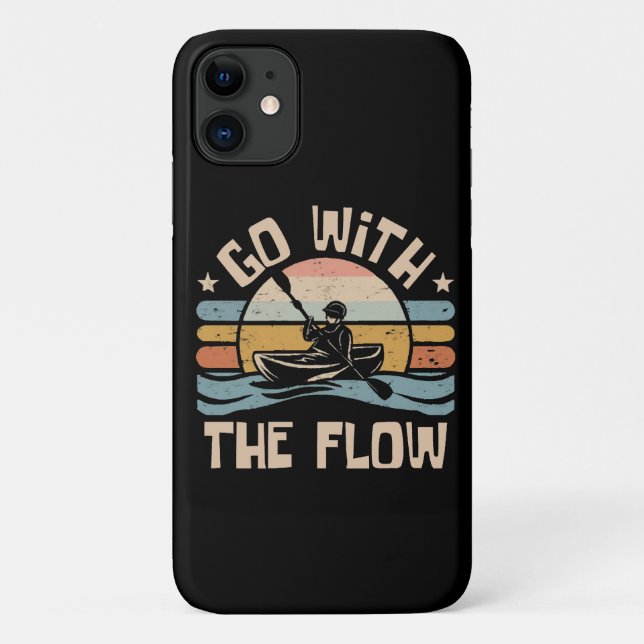 kayaking-funny Case-Mate iPhone case (Back)