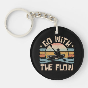 kayaking-funny key ring
