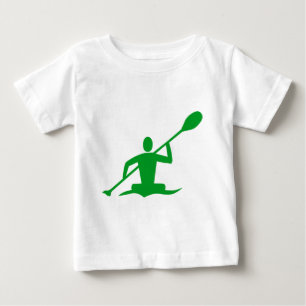 Kayaking - Grass Green Baby T-Shirt