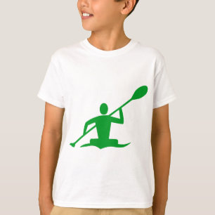Kayaking - Grass Green T-Shirt