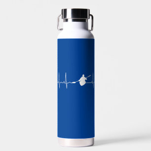 Kayaking Heartbeat Water Bottle