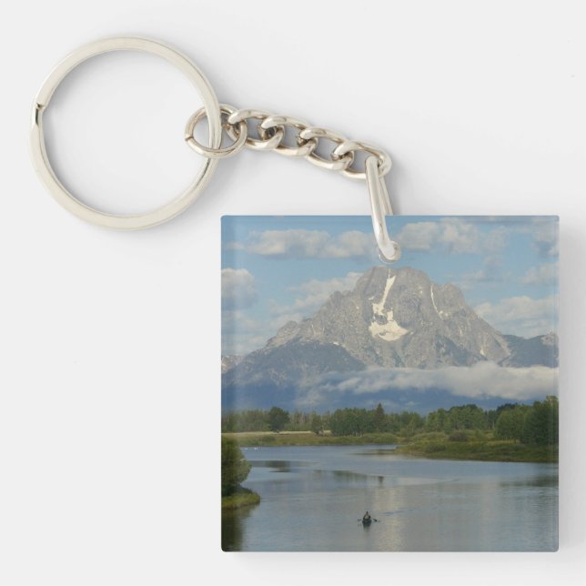 Kayaking in Grand Teton National Park Key Ring (Front)