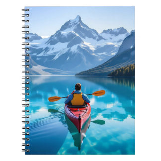  Kayaking in Mountains  Beautiful Nature Notebook