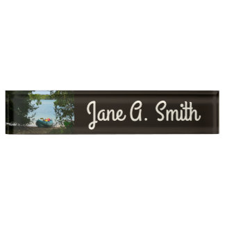 Kayaking in St. Thomas US Virgin Islands Nameplate