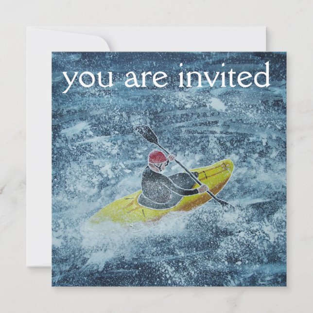 Kayaking invitation (Front)