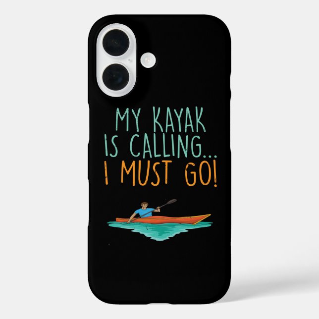 Kayaking Kayak Gift Case-Mate iPhone Case (Back)