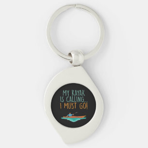 Kayaking Kayak Gift Key Ring