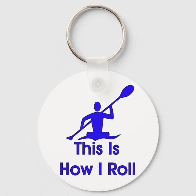 Kayaking Key Ring (Front)