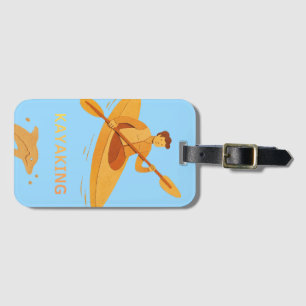 Kayaking Luggage Tag