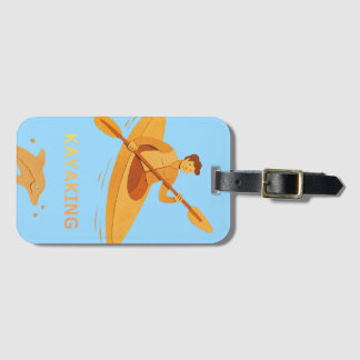 Kayaking Luggage Tag