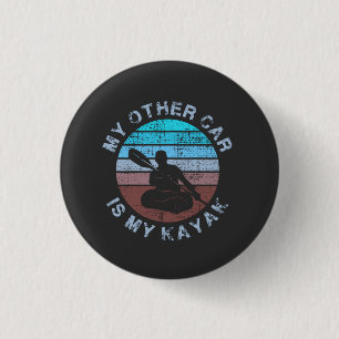 Kayaking - My Other Car Is My Kayak 3 Cm Round Badge