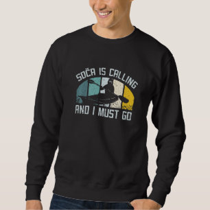 Kayaking on soca slovenia Premium Sweatshirt