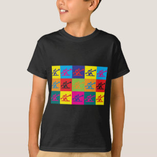 Kayaking Pop Art T-Shirt