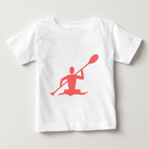 Kayaking - Tropical Pink Baby T-Shirt