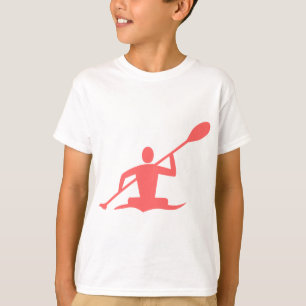 Kayaking - Tropical Pink T-Shirt