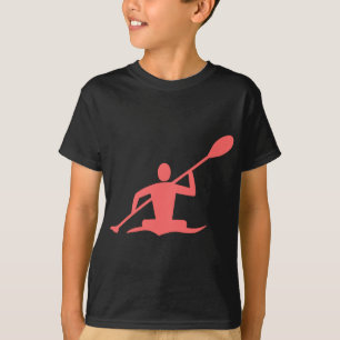 Kayaking - Tropical Pink T-Shirt