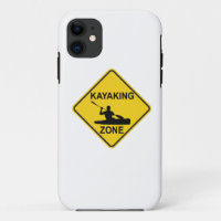 Kayaking Zone Road Sign