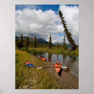 Kayaks at Rest Poster