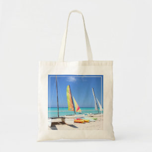 Kayaks, Catamarans And Kayaks Cuban Beach Tote Bag