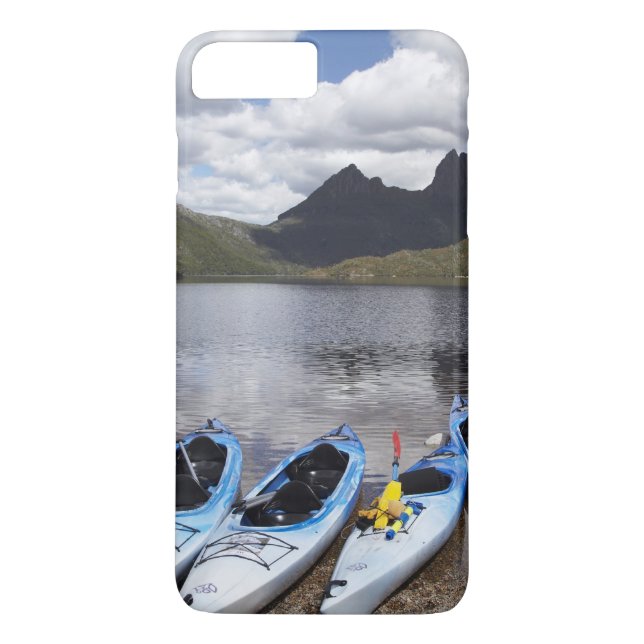 Kayaks, Cradle Mountain and Dove Lake, Cradle Case-Mate iPhone Case (Back)