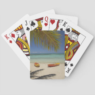 Kayaks on the beach, Plantation Island Resort 2 Playing Cards
