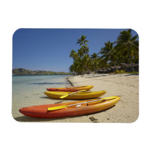 Kayaks on the beach, Plantation Island Resort Magnet