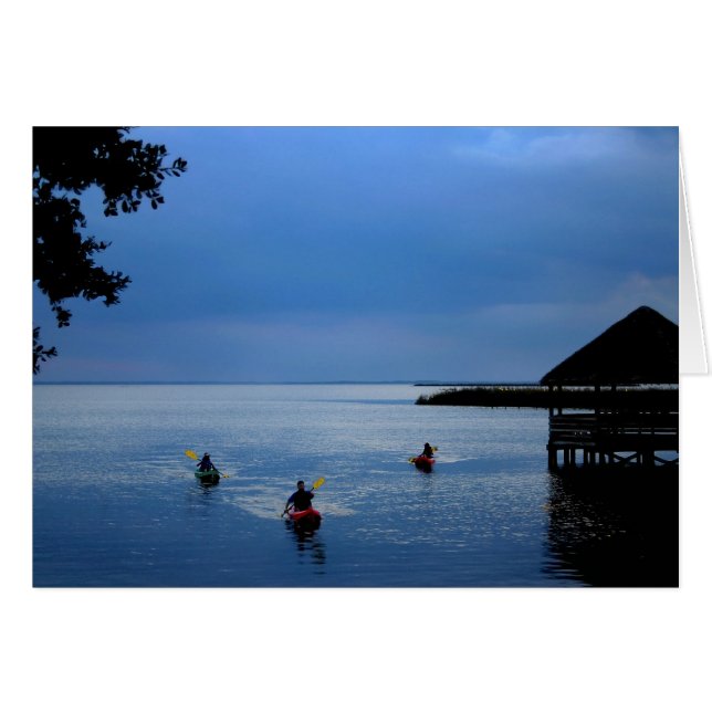 Kayaks on the Sound (Front Horizontal)