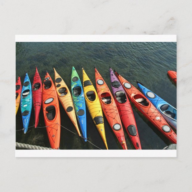 Kayaks! Postcard (Front)