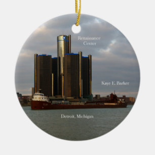 Kaye E. Barker Detroit ornament