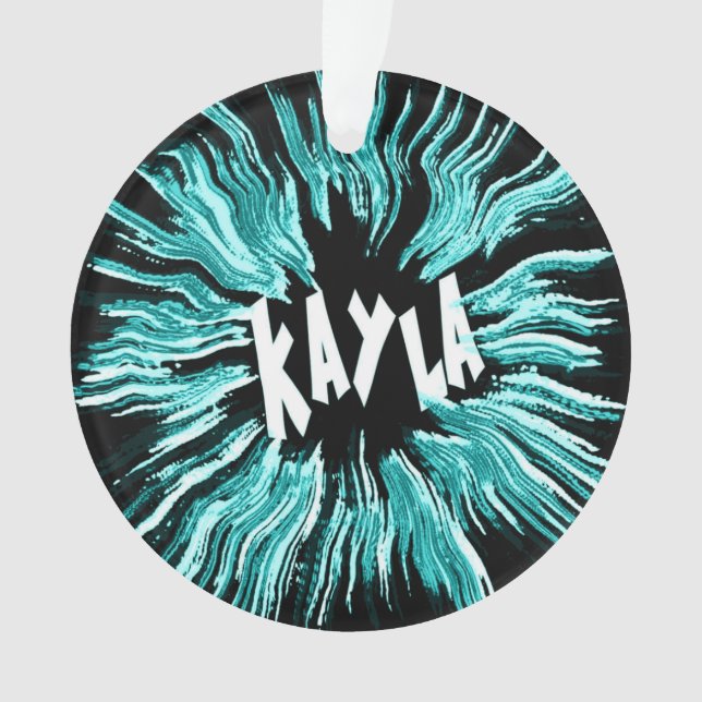 Kayla Name Star Ornament (Front)