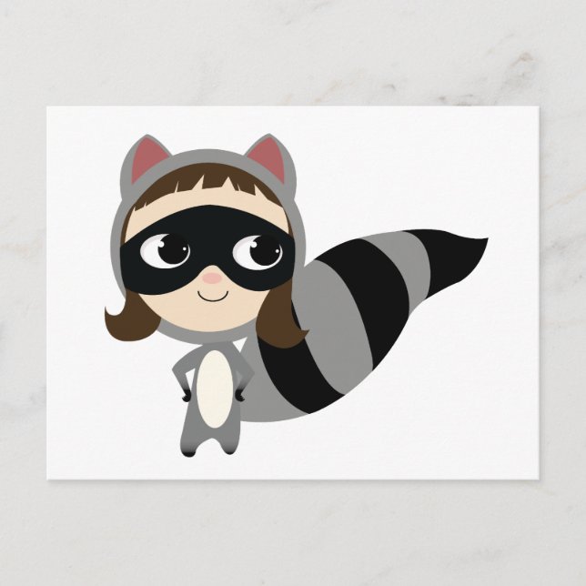Kaylee The Racoon! Postcard (Front)