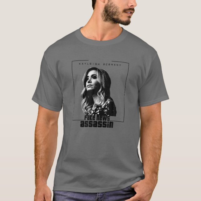 Kayleigh McEnany Fake News Assassin T-Shirt (Front)