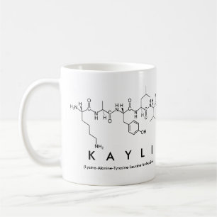 Kayli peptide name mug