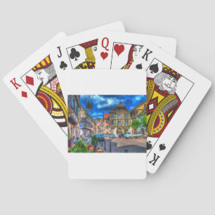 Kaysersberg Alsace France Playing Cards