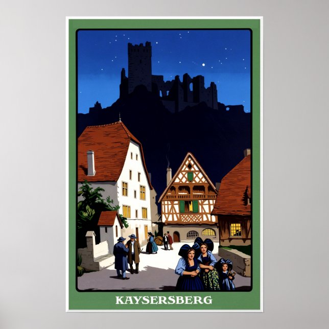 Kaysersberg, France Poster (Front)