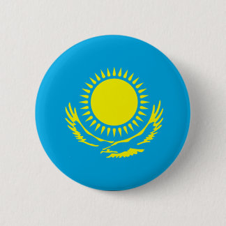 Kazakhstan 6 Cm Round Badge