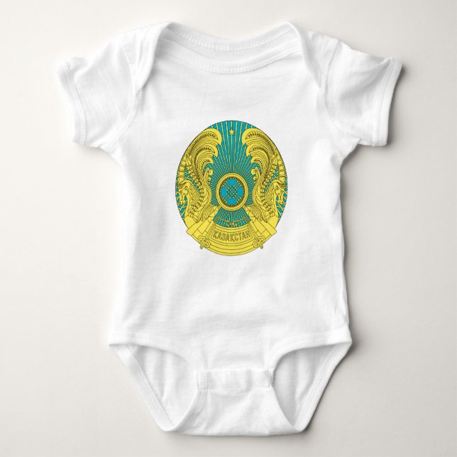 kazakhstan emblem baby bodysuit (Front)