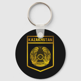 Kazakhstan Emblem Key Ring
