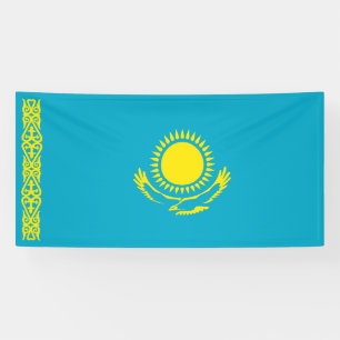 Kazakhstan Flag Banner
