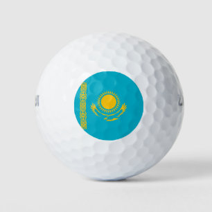 Kazakhstan flag golf balls