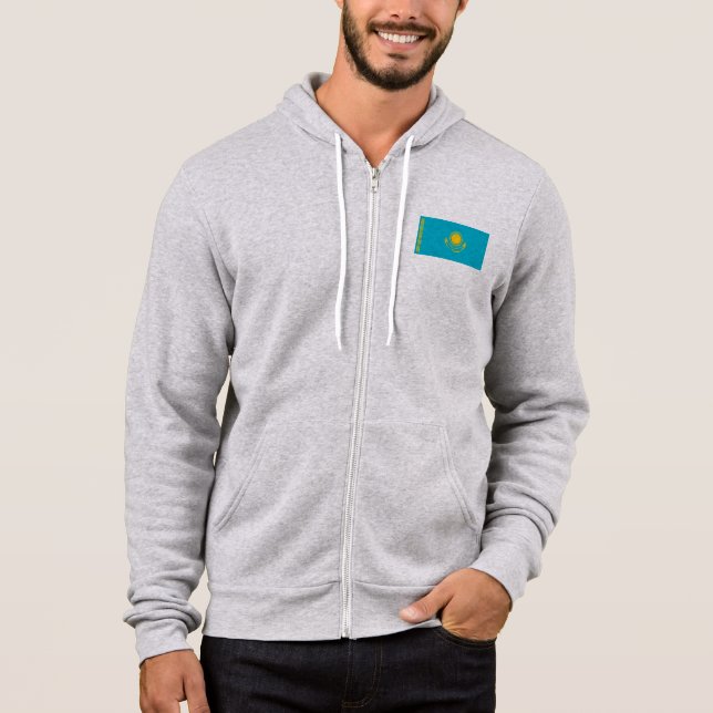 Kazakhstan Flag Hoodie (Front)