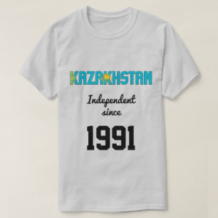 Kazakhstan Flag Independence Celebration T-Shirt