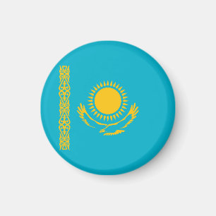 Kazakhstan flag magnet