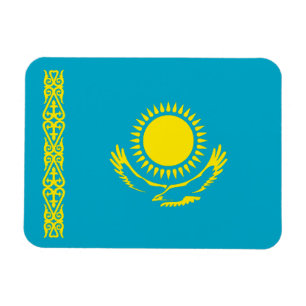 Kazakhstan Flag Magnet
