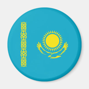 Kazakhstan Flag Magnet