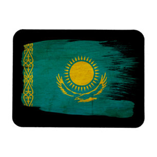 Kazakhstan Flag Magnet